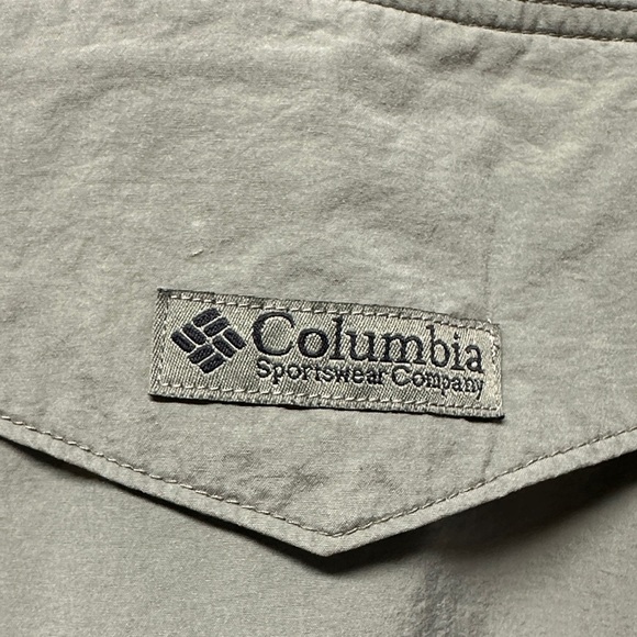 Vintage Columbia Full Front Pouch Men’s Anorak Jacket L - Picture 2 of 4